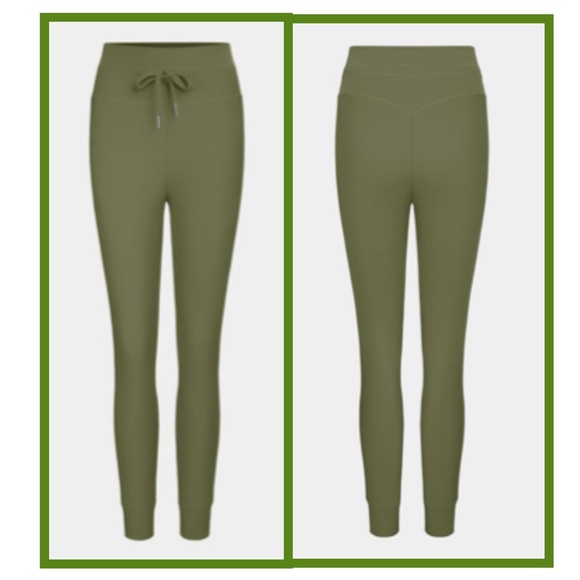 Halara Green Joggers -Like New! - Picture 10 of 11